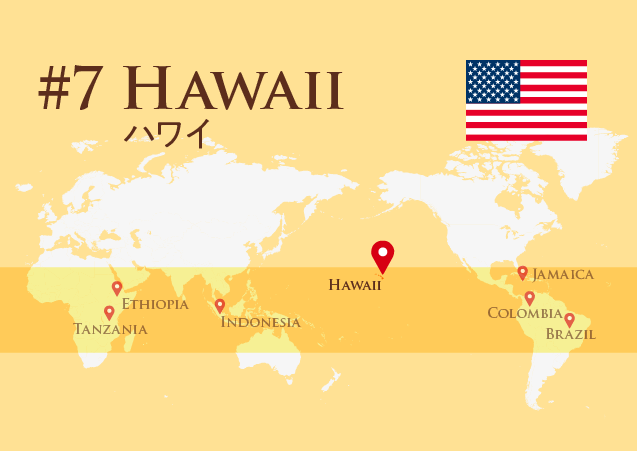 【ハワイコナコーヒー】地上の楽園「ハワイ・コナ地区」／旅する博士