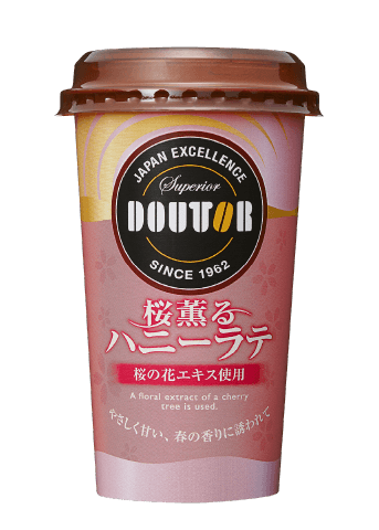 DOUTOR　桜薫るハニーラテ