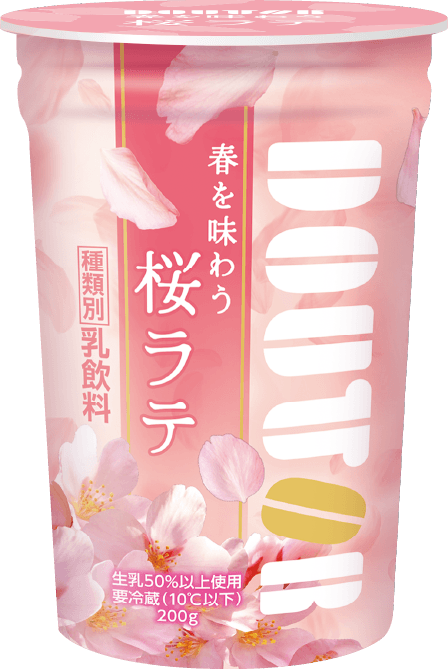 DOUTOR 　桜緑茶オ・レ