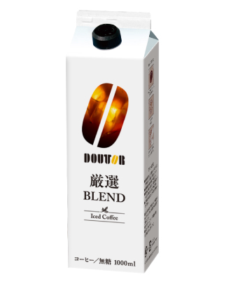 紙パック　ドトール　厳選ブレンドアイスコーヒー（無糖）