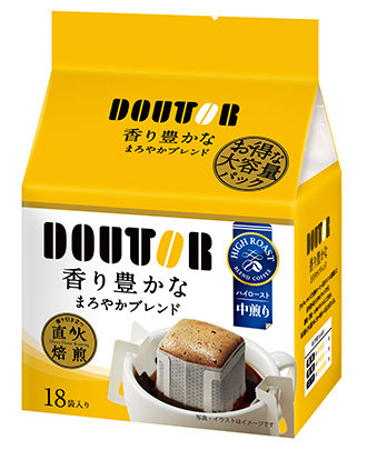 ●日本正規品● ドリップコーヒー ドトールコーヒー ドリップパック コクと深みの香ばしブレンド 1パック 8袋入