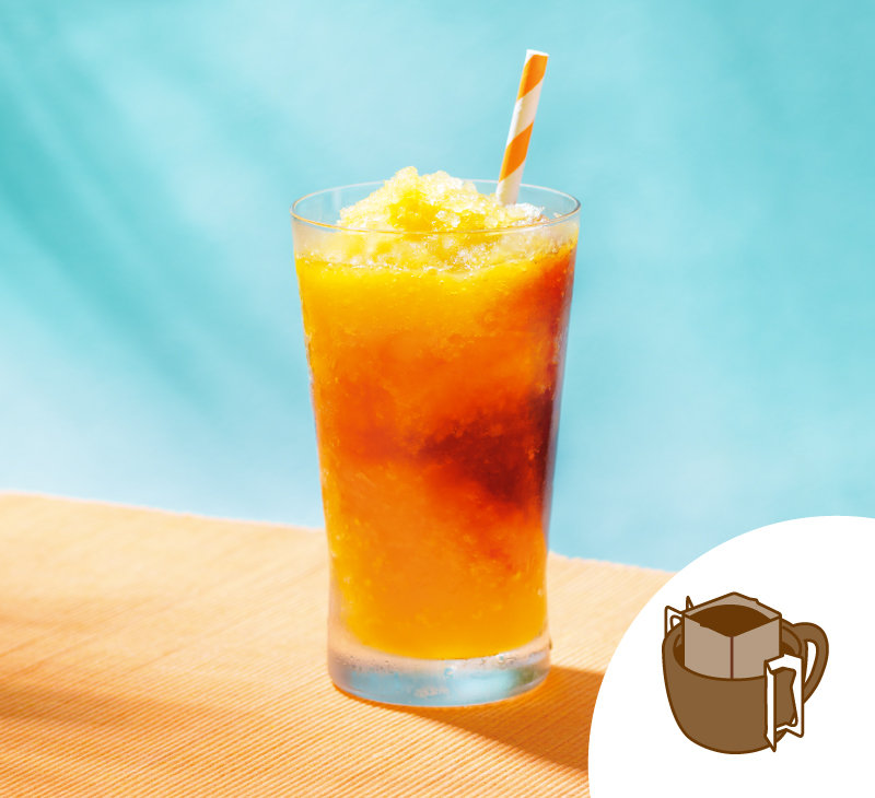 暑い日に飲みたい！ コーヒーフルーツシャーベット
