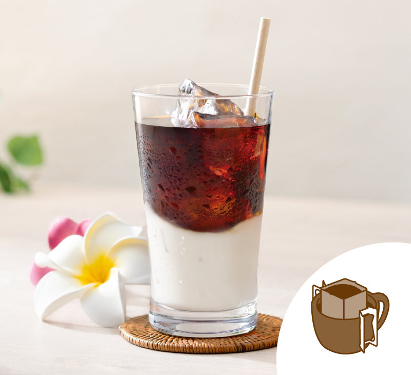 とろ～り甘酸っぱい！ヨーグルトコーヒー