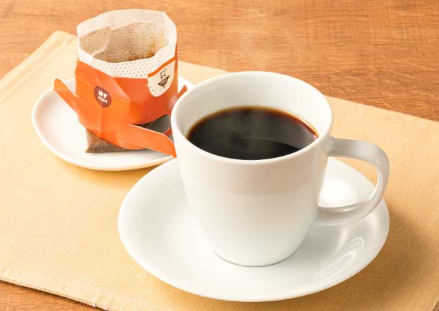 自宅でも本格的なドリップコーヒーが楽しめる