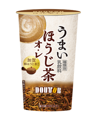 チルドカップ うまいほうじ茶オ・レ｜商品情報｜ドトールコーヒーの