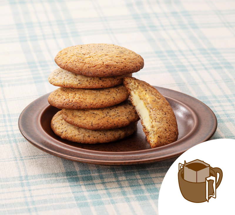 コーヒーとクリームチーズのクッキー
