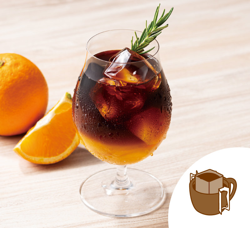 夏にぴったり！フルーツコーヒー