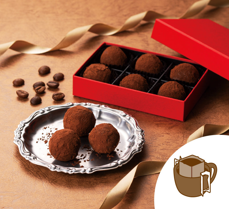 大人のコーヒートリュフチョコ