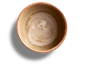 濃い贅沢ほうじ茶ラテ