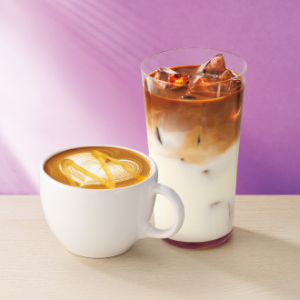 ハニーラベンダーラテ／ハニーラベンダーロイヤルミルクティー