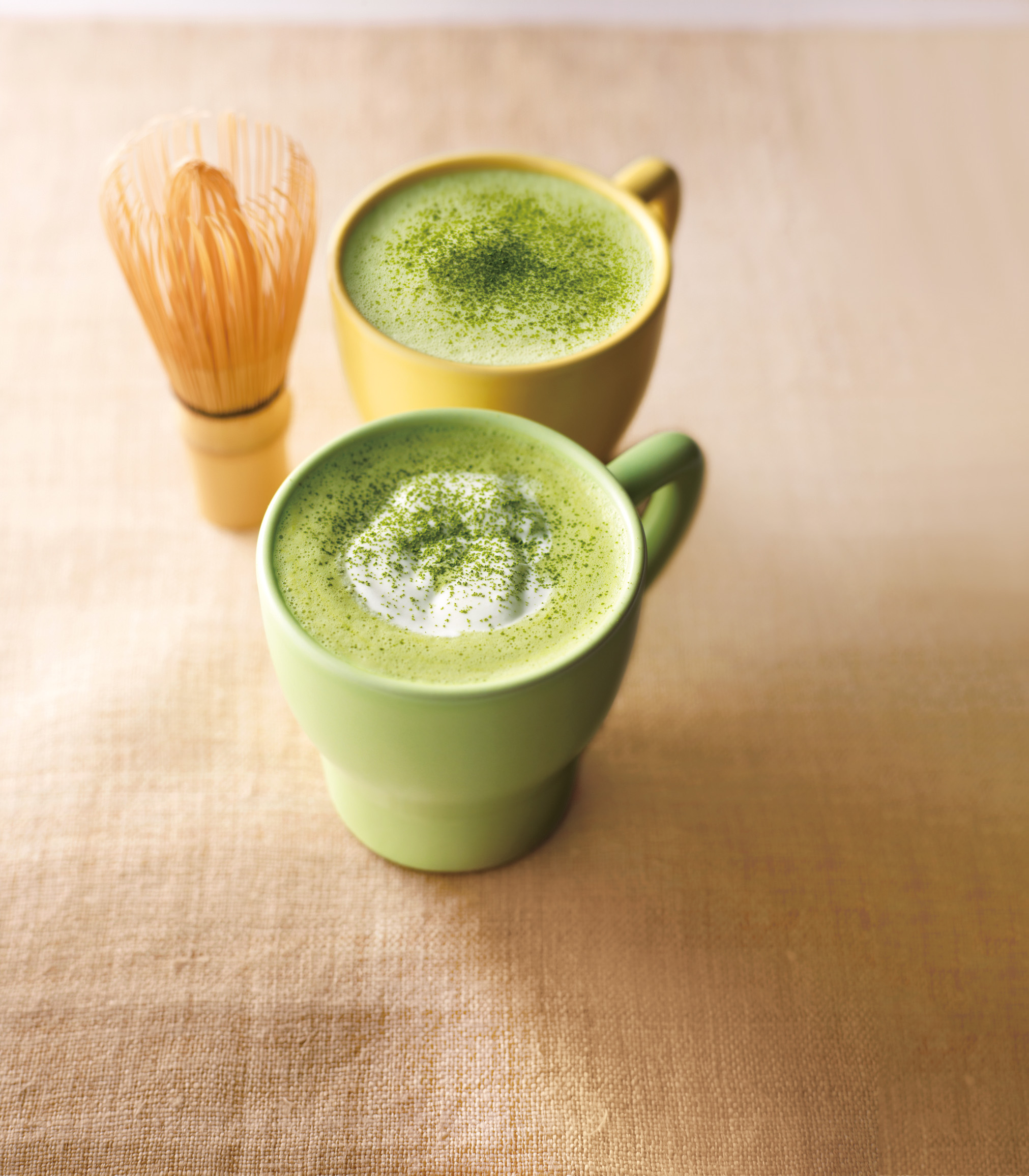 「宇治抹茶ラテ」「宇治抹茶豆乳ラテ」