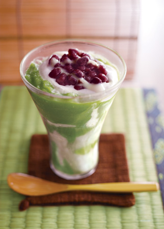 プレミアムフローズン 抹茶クリームあずき