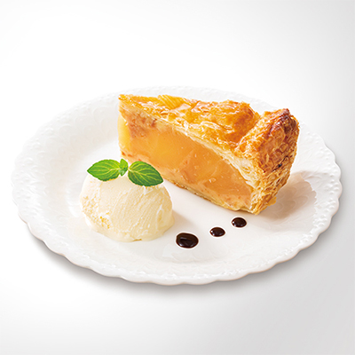 アップルケーキ～バニラアイス添え～