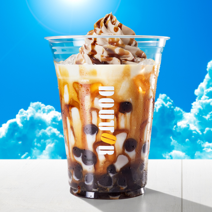 タピオカ 黒糖ミルク ～北海道大豆きなこホイップ～