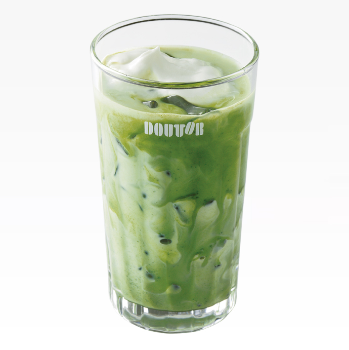 京都府産一番茶使用　アイス濃い贅沢抹茶ラテ