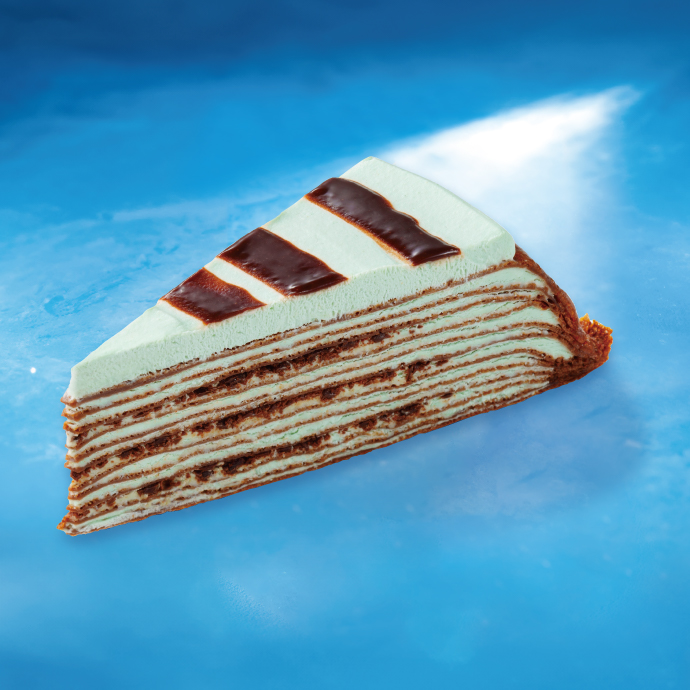アイスケーキ チョコミントミルクレープ