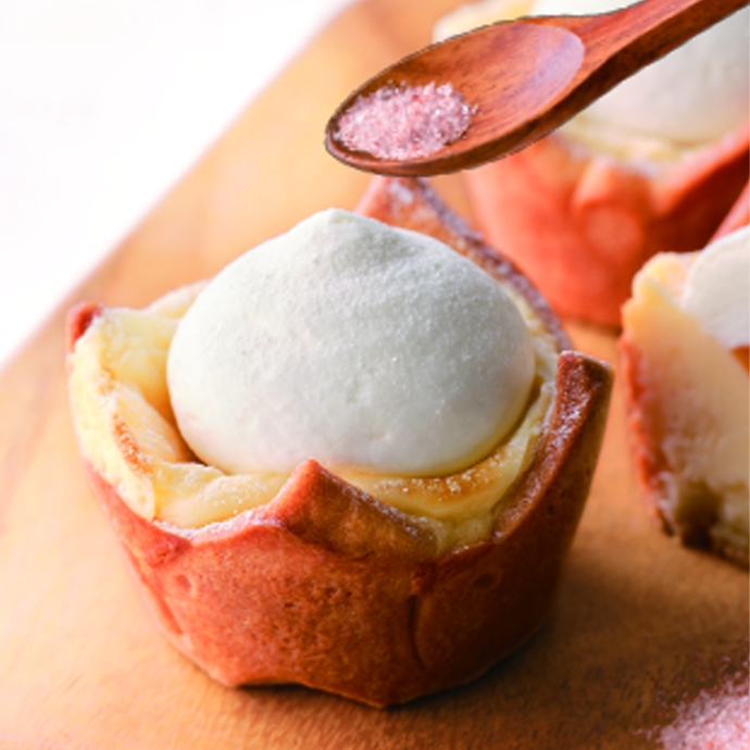 杏のフロマージュタルト ～ピンクソルトを添えて～