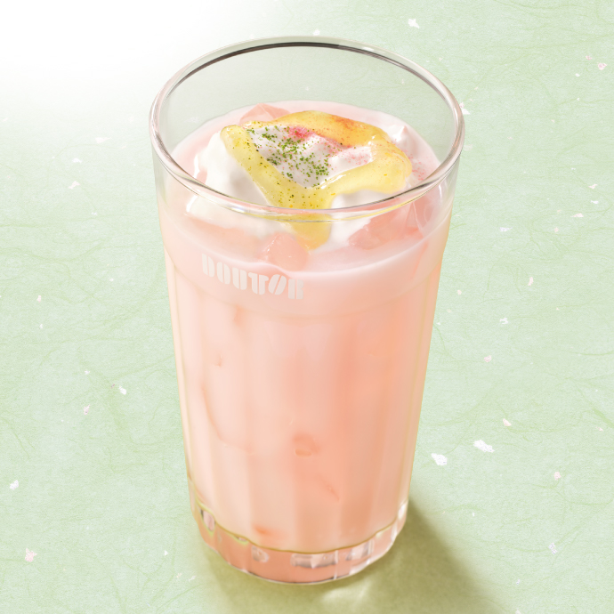ゆず香る 桜オレ｜アイスドリンク｜メニュー｜ドトールコーヒーショップ