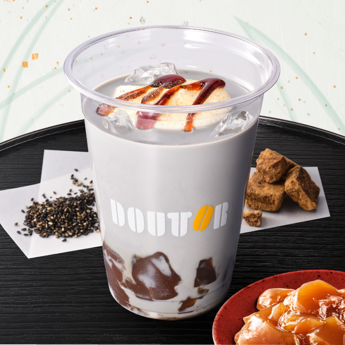 黒糖わらびもちオレ～黒ごま～